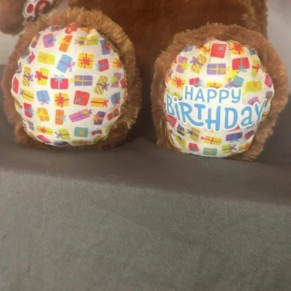 Build A Bear Happy Birthday Brown Teddy Bear Plush 15" Stuffed Animal Doll BAB - Picture 2 of 3